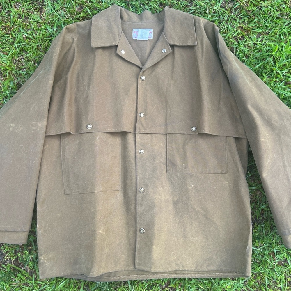Filson Tan Garment with Red Label